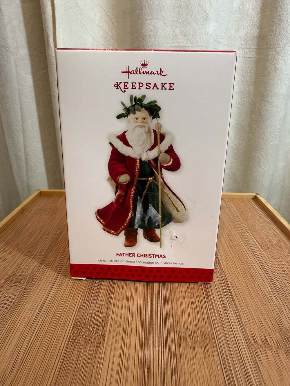 2013 Hallmark Keepsake Father Christmas 10th in Series Ornament